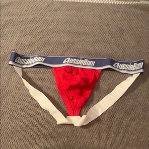 Aussiebum jockstrap red xxl new